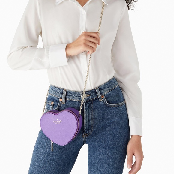KATE SPADE Purple Love Shack Crossbody (Limited Edition Pride Collection) - Picture 1 of 5